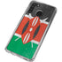 Kenya Flag Distressed Galaxy A21 Clear Case